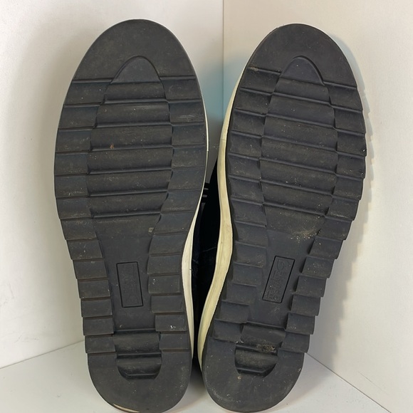 Blondo Shylo Black Suede Waterproof High-Top Lace-Up Sneaker/Booties Women 9 - Picture 10 of 12